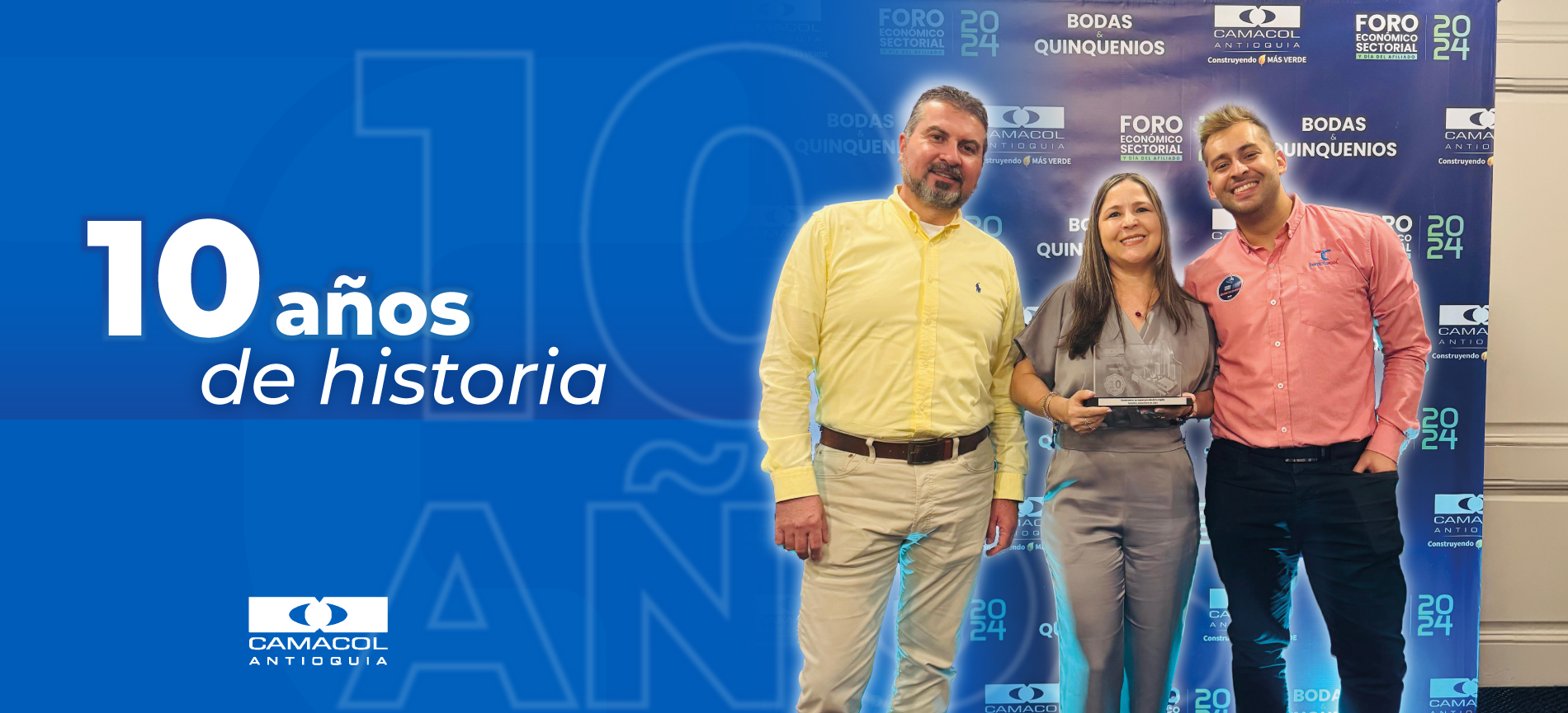 Templacol celebra una década de logros: reconocimiento de Camacol